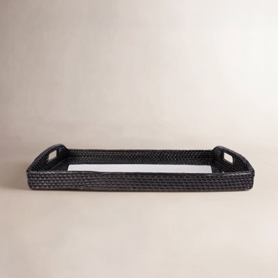 Rectangle Glass Decorative Tray