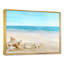 Paysage avec coquillages sur une plage tropicale - photographie sur toile-67465928-67465924