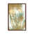 Classic Brown Wood Floater Framed