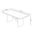 Modern and Simple Cream-style Dining Table