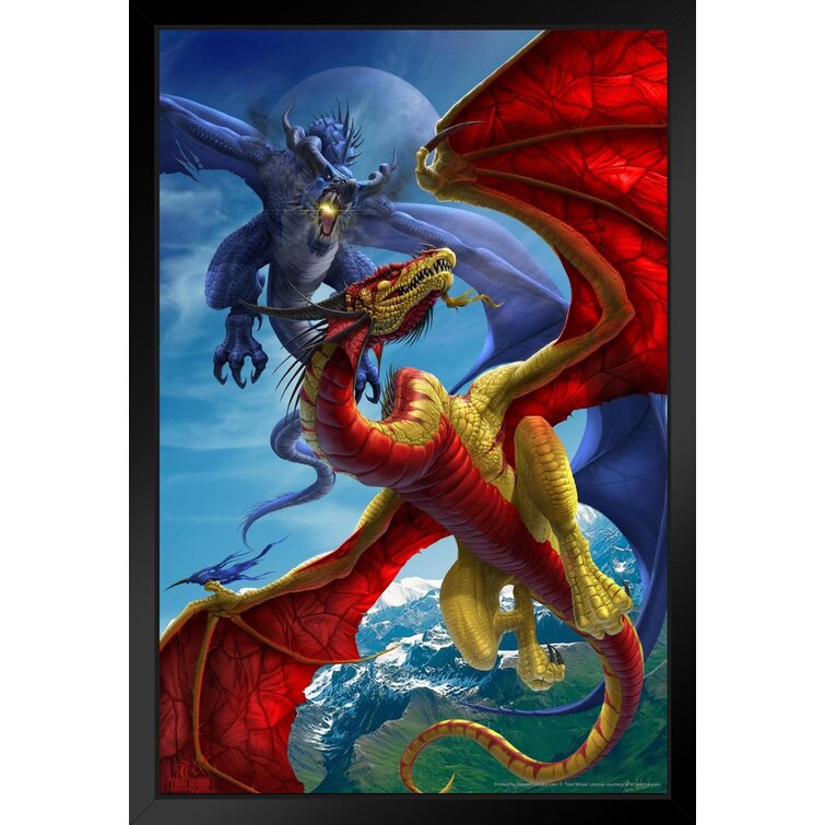 Welsh Dragon Fantasy - Diamond Paintings 