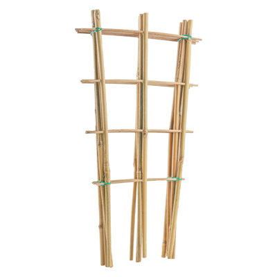 5Pack 16Inch Fan Shaped Bamboo Trellis
