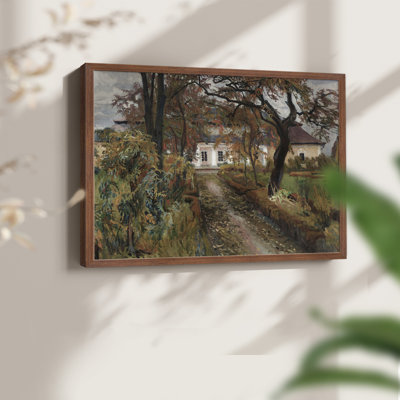 Paysages rétro-Dxxxxi - reproduction encadrée - réversible