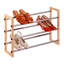 Range-chaussures 15 paires 3 étages expansible et empilable