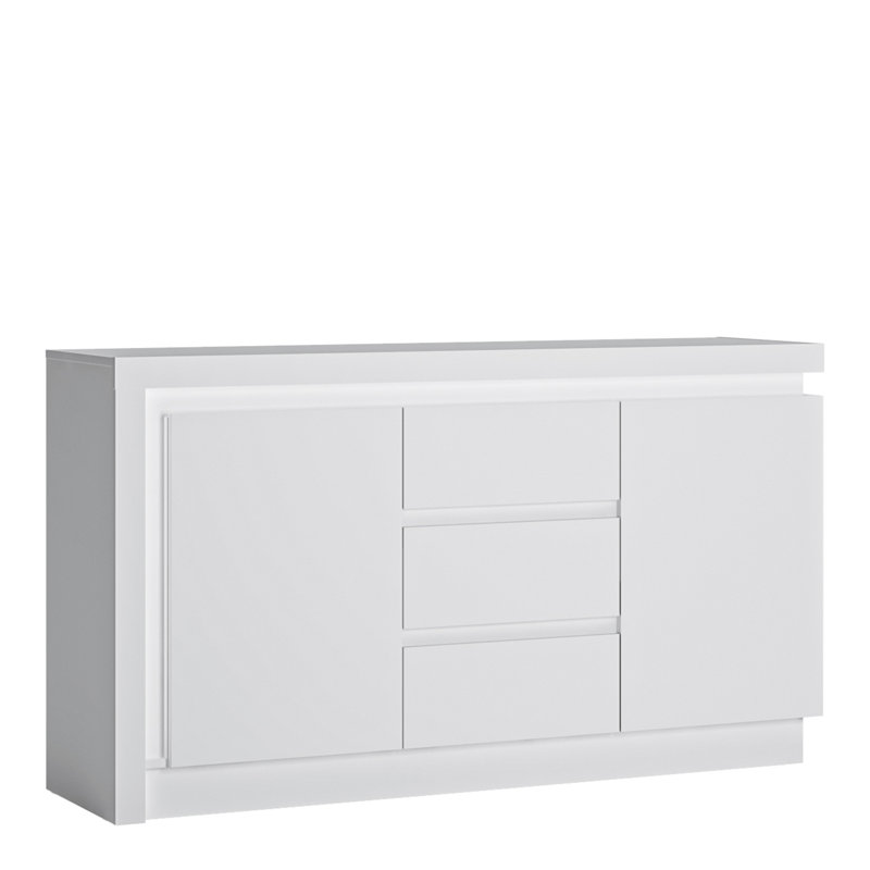 Marseilles 157.7 Cm Wide 3 Drawer Sideboard