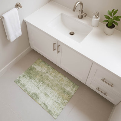 Premium Machine Washable Baford AMF1649 Abstract Rug