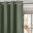 Tickmacrevan Premium Textured Thermal Blackout Double-Wide Patio Panel w/ Grommets-938871358