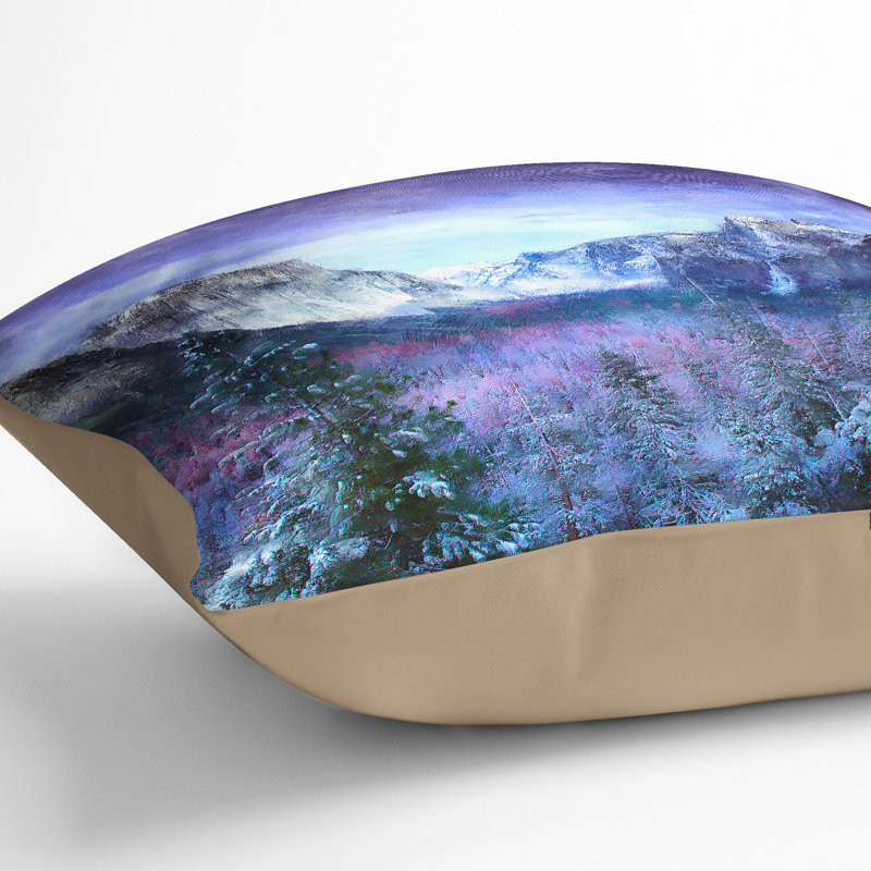 Yosemite National Park Tunnel Cushion with Filling, 40cm H x 40cm W x 15cm D, Stone