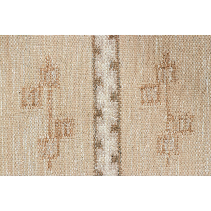 Scandinavian Wool Geometric Area Rug, Runner 2'6" x 10'