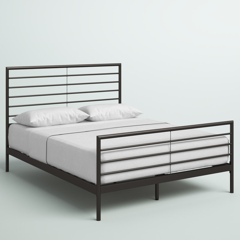 Charee Metal Open-Frame Bed, Queen