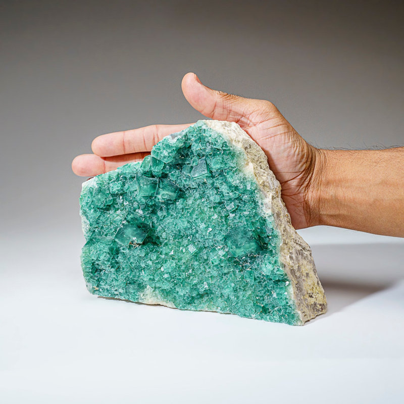 Genuine Green Fluorite From Namibia (4.1 Lbs)
