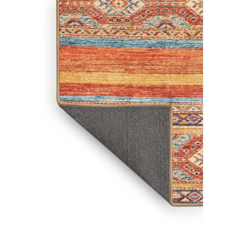Abstract Indoor Rug, Rectangle 4' x 6'