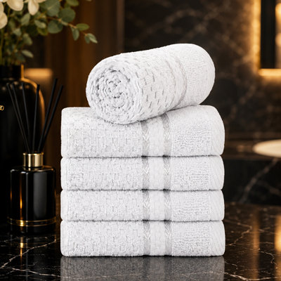 Collection de serviettes texturées 100% coton Mulaayam