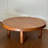 Nordic-style solid wood round coffee table-1801594956