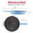 KitchenAid Enameled Cast Iron Induction Skillet with Helper Handle and Pour Spouts, 12 Inch-71198178