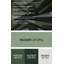 «Geometric Abstraction 30», art mural en métal vert-1257692896