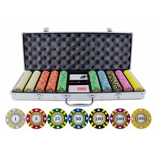 Fat Cat 500Ct Texas Hold'Em Poker Chip Set – GLD Products
