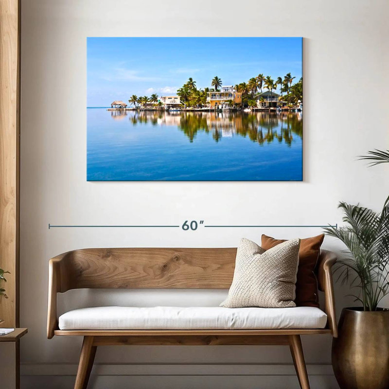 Gillard Key West Seaside Town, 30" H x 45" W