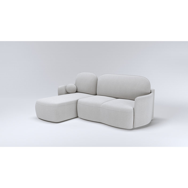 Dalayni 4 Seater Sofa Bed, Light Grey