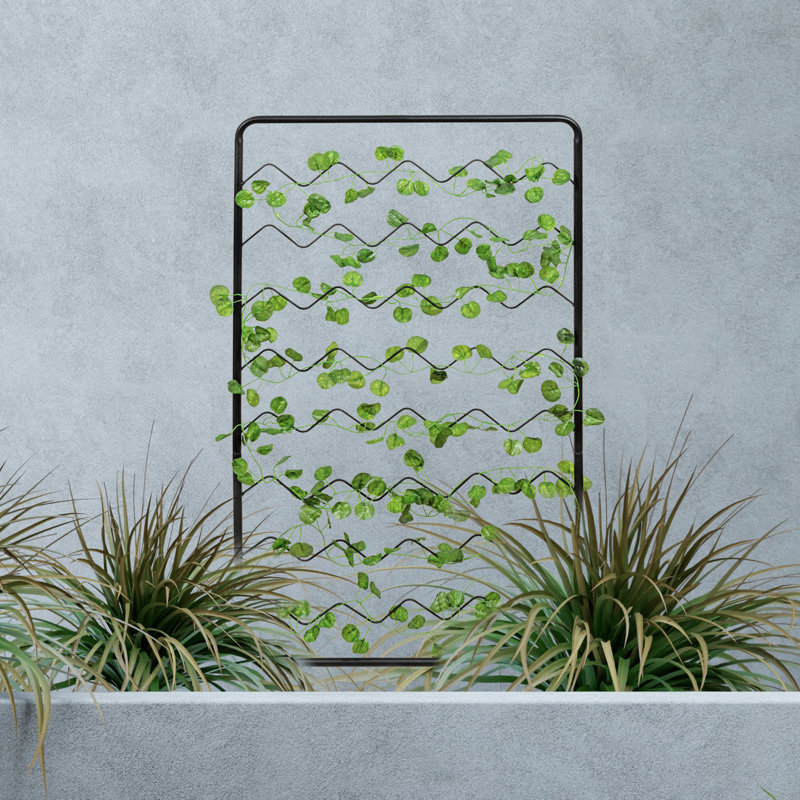127.2Cm H x 61Cm W Metal Lattice Panel Trellis