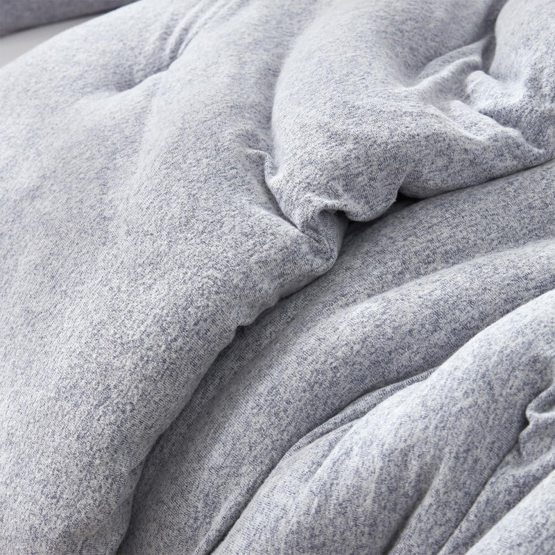 Ensemble d'édredon en polyester, Bleu, Édredon pour très grand lit + 2 très grandes ta