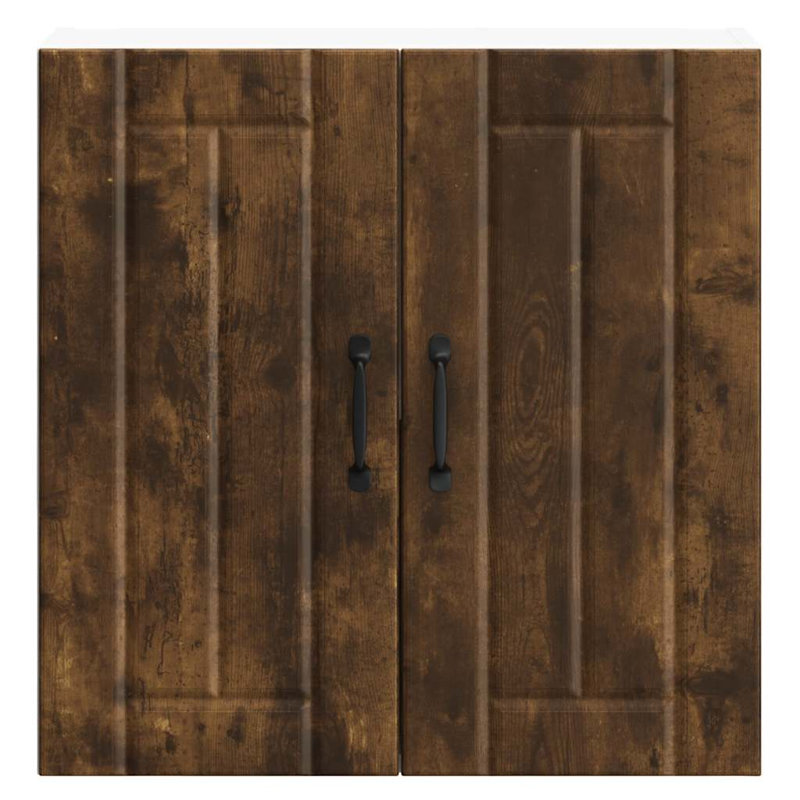 Standard Wall Cabinet, 60cm H x 60cm W x 31cm D, smoked oak