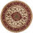 Belliere Medallion Kashan Ivory Traditional Rug-686950905