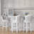 Tino Low Back Wood Swivel Stool-2001862289-2001862290