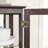 Display Cabinet with Adjustable Glass Shelves 2 Doors and 1 drawer Cabinet-1794817130