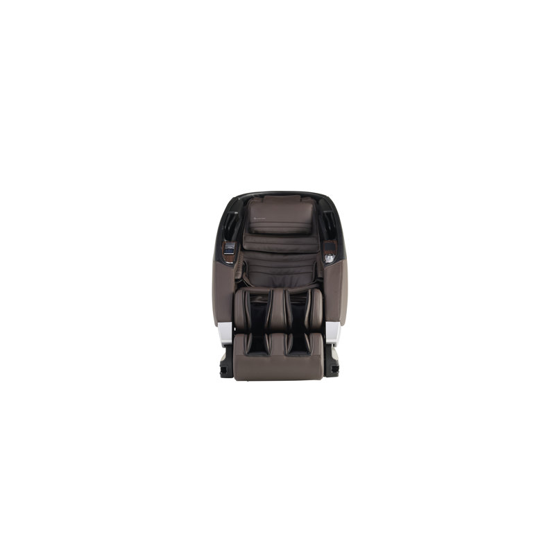 Fauteuil de massage chauffant inclinable électrique Super Novo 2.0 de Humain Touch, Brun