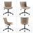 Brionni Leather Office Chair-768614426