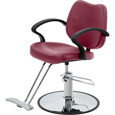 Faux Leather Salon Chair