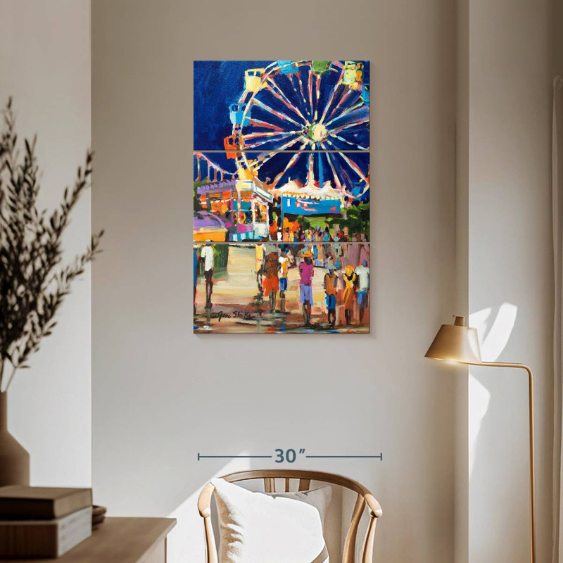 Carnaval de nuit Kerner, H 57 po x l 36 po