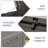 100 Gallon Resin Deck Box, Lockable Patio Outdoor Storage Box For Patio & Garden-Gray-122071018