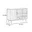 Vitrine de rangement pour salon