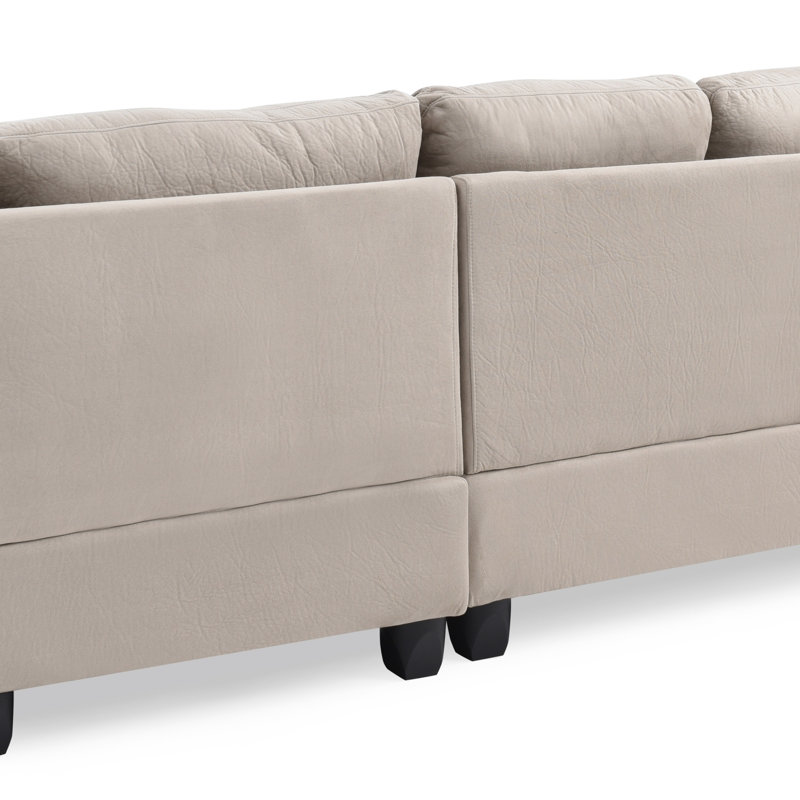 Canapés modulaires pour salon modulaire (sans repose-pieds), Beige