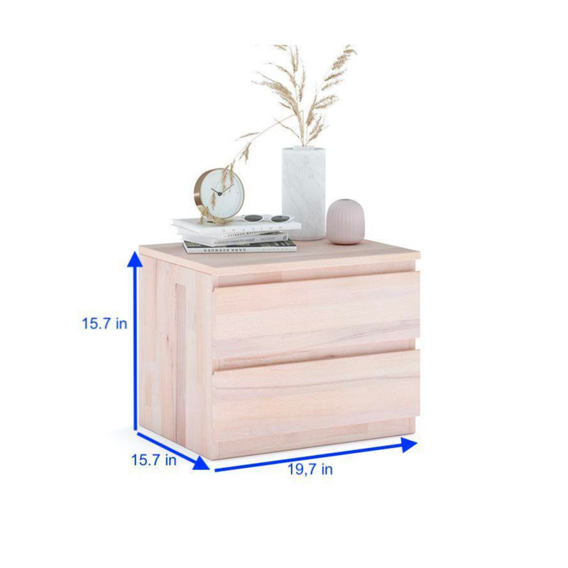 Table de chevet, Beige