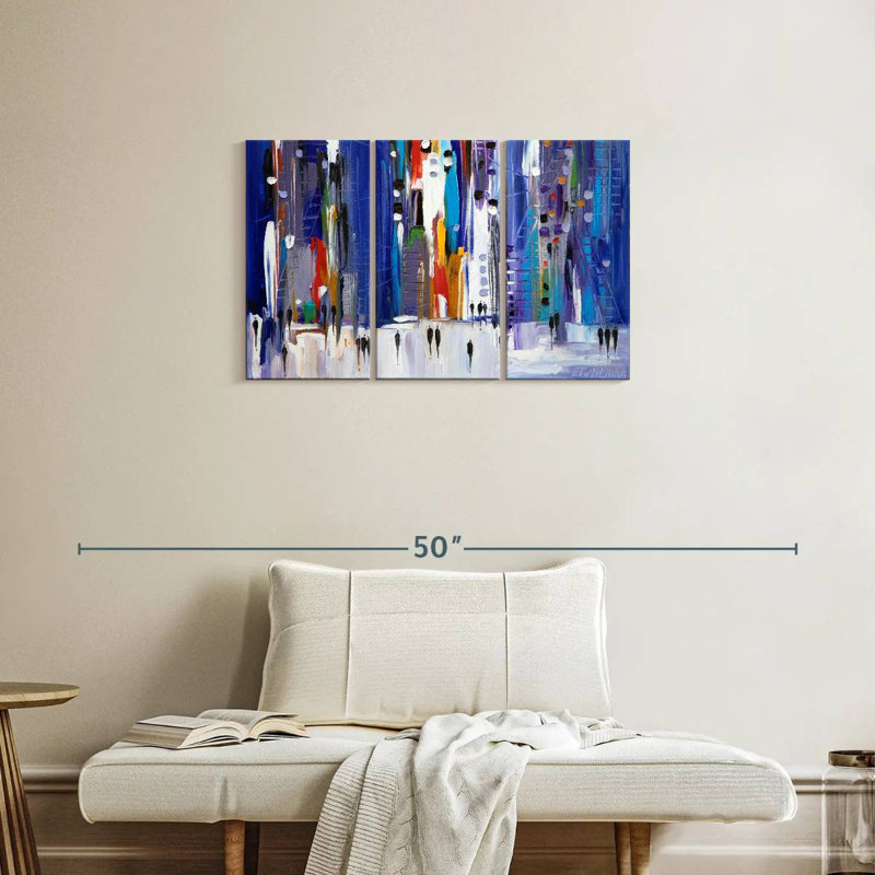 Avery Night City, 20" H x 33" W
