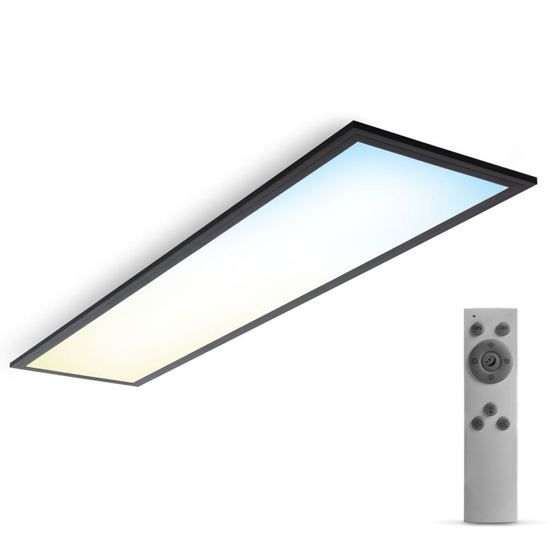 Dakisha 1-Light 100cm LED Flush Mount