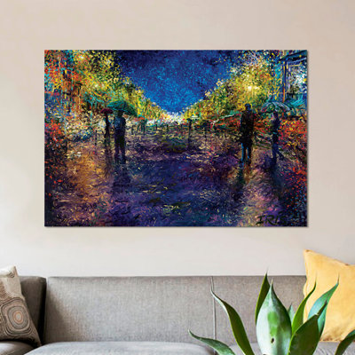 Iris Scott - Wrapped Canvas Print