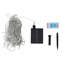 3000cm LED Solar Powered 1200 - Bulb Cord String Light
