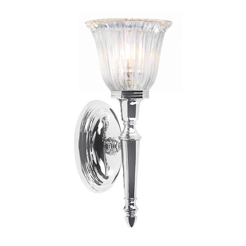 Thornsberry 1-Light Wallchiere, Polished Chrome