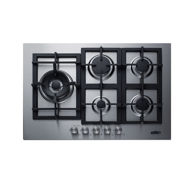 Summit Appliance 30" Gas 5 Burner Cooktop