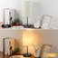 Lampe de table en métal Cullerton