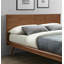 Mobilier de chambre à coucher moderne et élégant avec lit plateforme brun durable-173772117