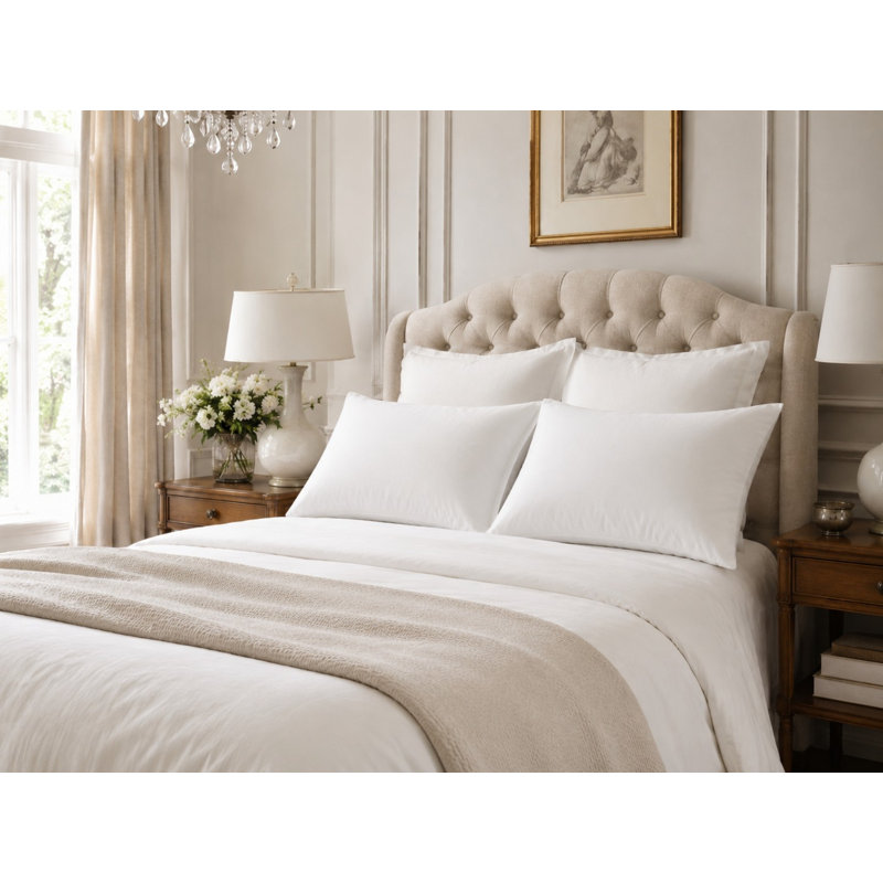 Hotel Chamber Pillow - Standard - White, Standard/Queen