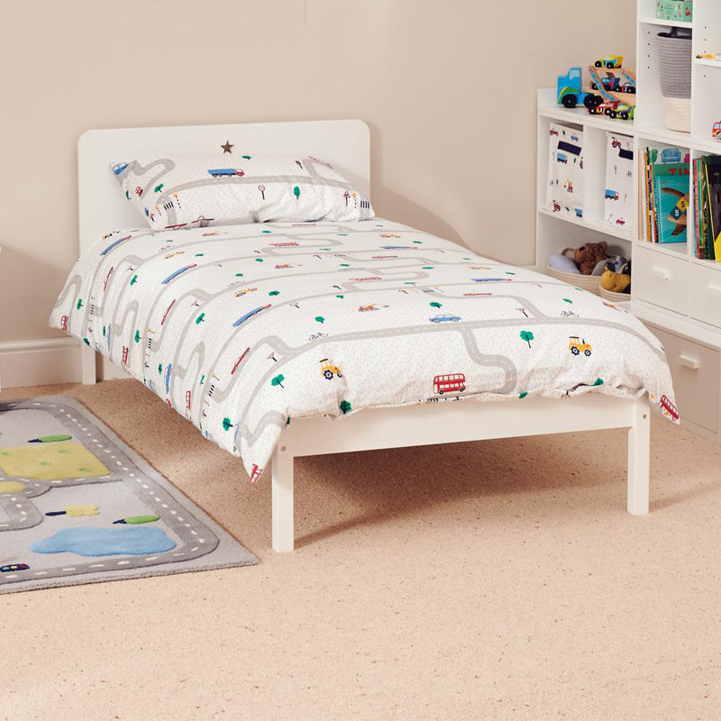 Star Bright Single Bed, White