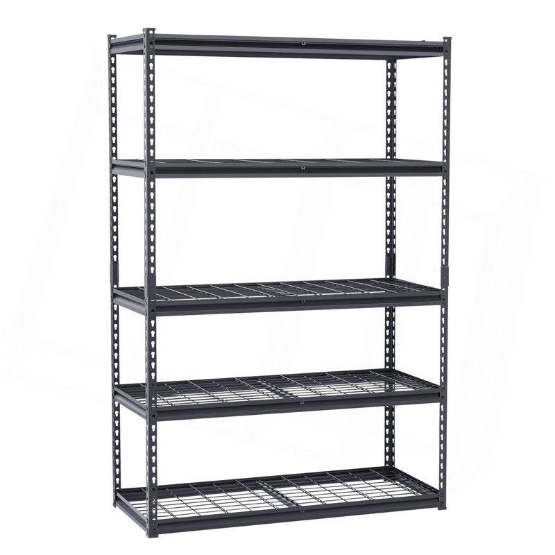 Tablettes de rangement Étagères de garage robustes réglables à 5 niveaux 3000 lb