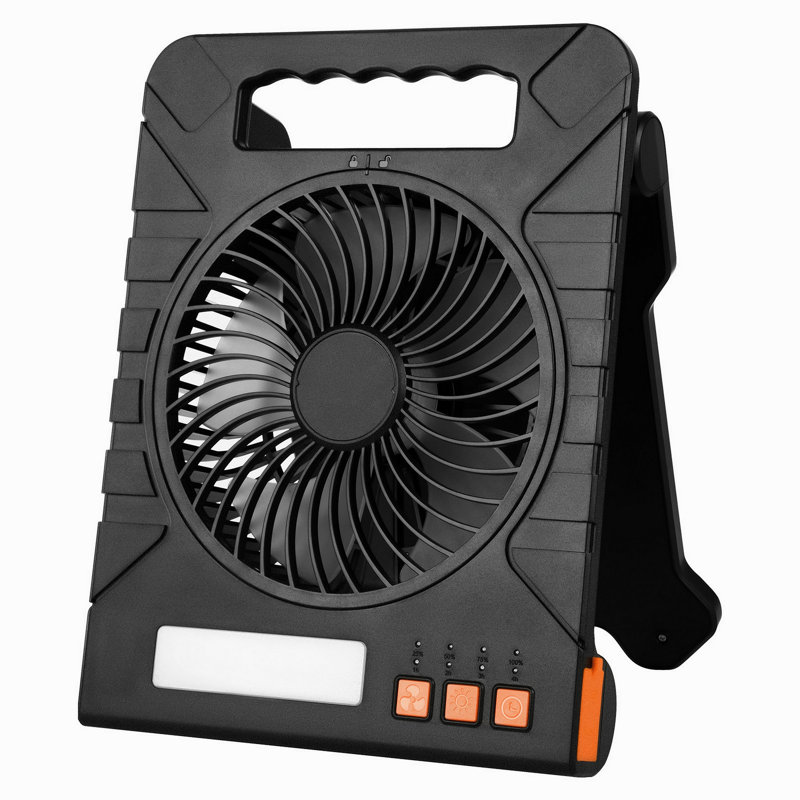Lanterne solaire rechargeable 10000Mah à DEL 7 pouces sans fil 4W