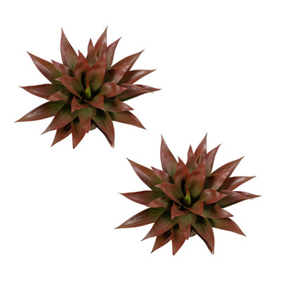 18 po Agave artificielle résistante aux rayons UV (intérieur / extérieur) - ensemble de 2